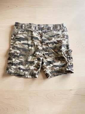 Roundtree & Yorke Casuals Camo Cargo Shorts Size 48W